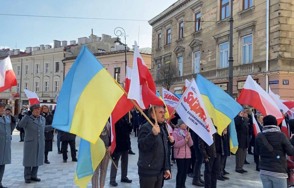 marsz solidarności z Ukrainą