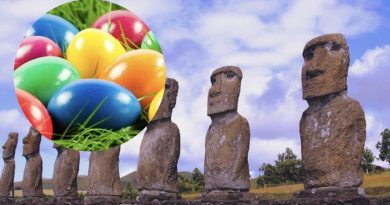 Zamiast pisanek kamienne posągi – Wyspa Wielkanocna