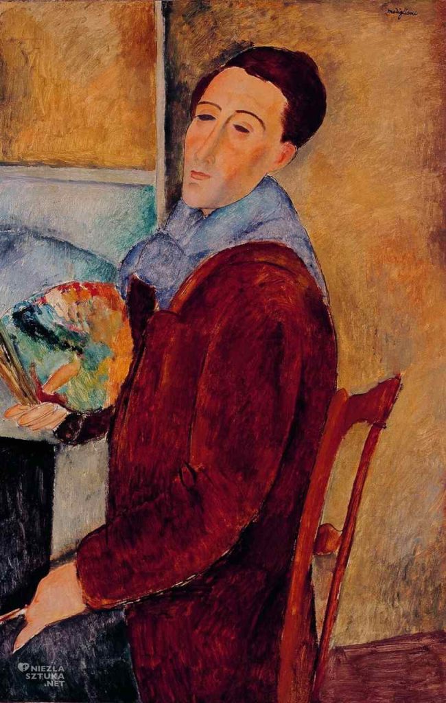 Amedeo Modigliani, Autoportret