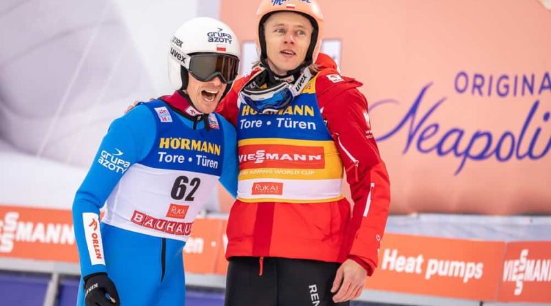 Dawid Kubacki i Piotr Żyła. Puchar Świata w skokach narciarskich